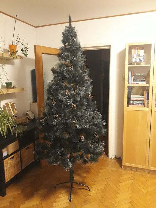 Brad de Crăciun, 240 cm cu suport inclus