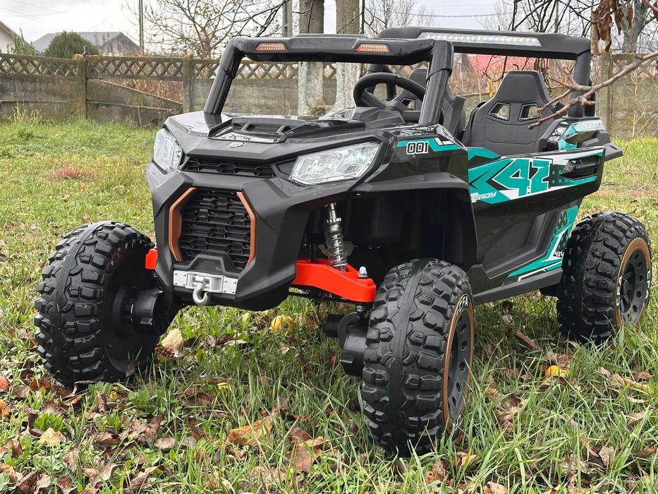 UTV electric pentru 2 copii Dune-Buggy 300W 24V,cu roti MOI NOUA