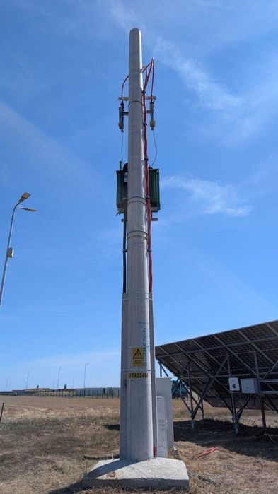 Transformator 250kv MECA TRANSFORMATORI Italia + stalp