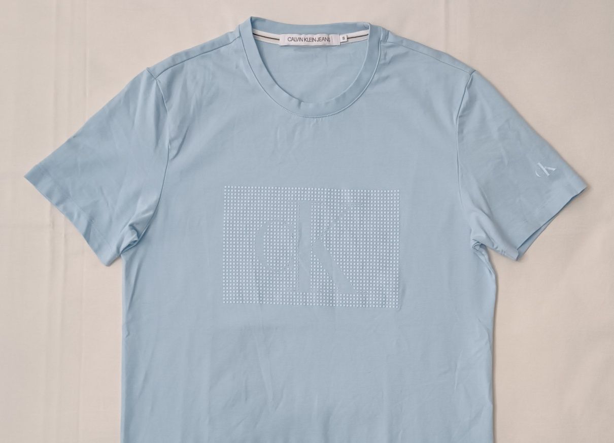 Calvin Klein Jeans T-Shirt оригинална тениска S памучна фланелка