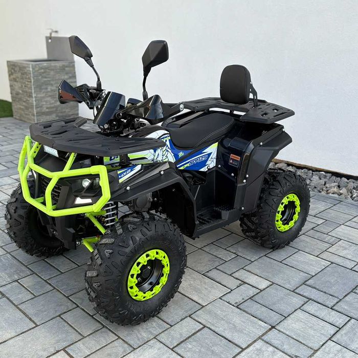 Atv 125cc Rival AFP Pro 8" automat 4T benzina negru/verde