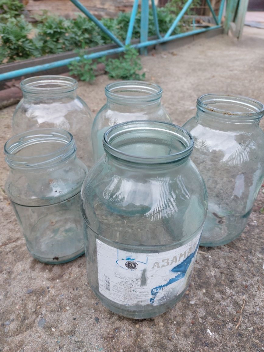 Продам банки 1 л, 2 л, 3 л