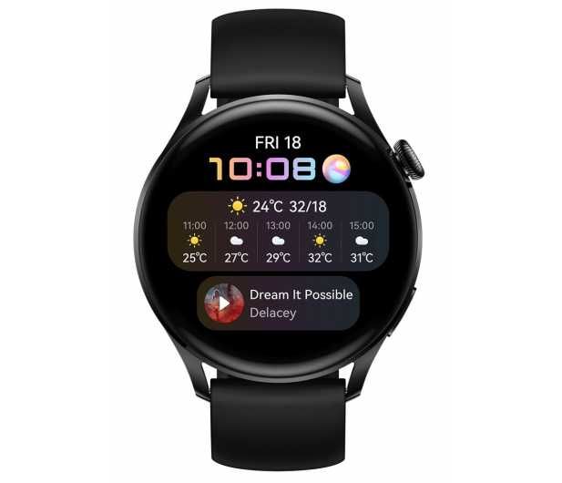 Smartwatch Huawei Watch 3 Active Edition eSIM Black nou cu garantie