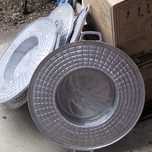 Gratar tip disc grill si oala pentru cartofi 50cm diametru