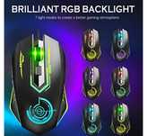 Mouse 7 lumini cu fir