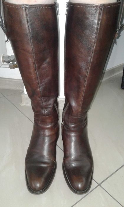 Haina piele vitel exceptionala+cizme