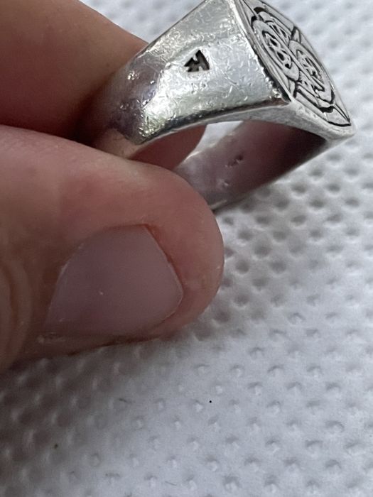 Inel de argint de designer