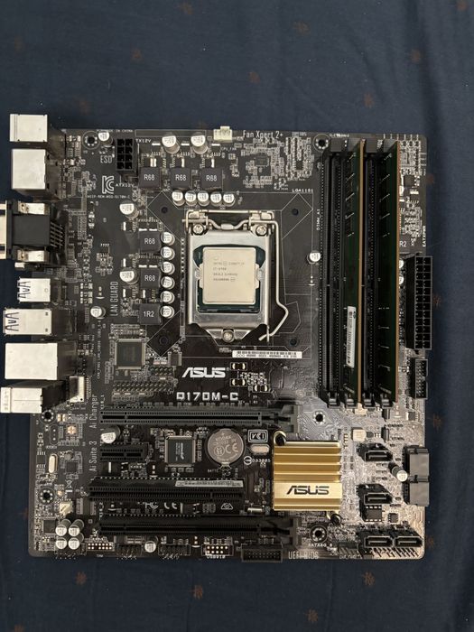 Okazie kit i7 + 16GB DDR4 + Placa de baza