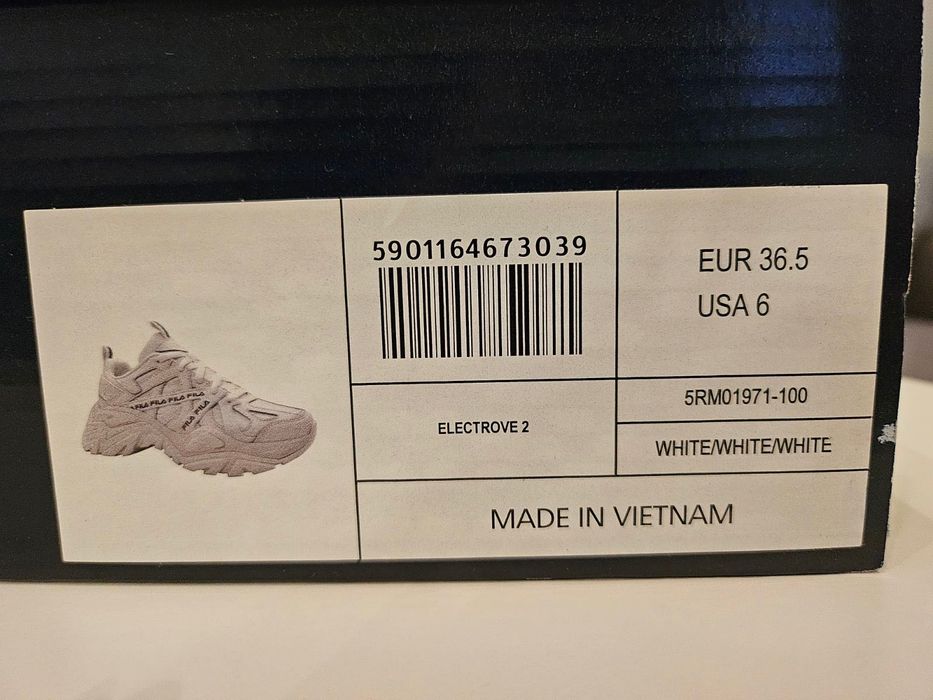 Маратонки Fila Electrove 2 / Номер 36,5