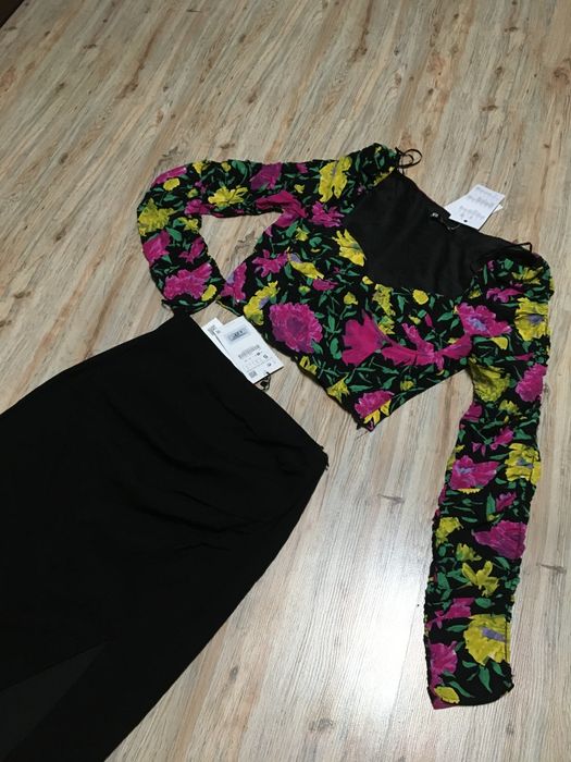 Set Zara fusta+bluza