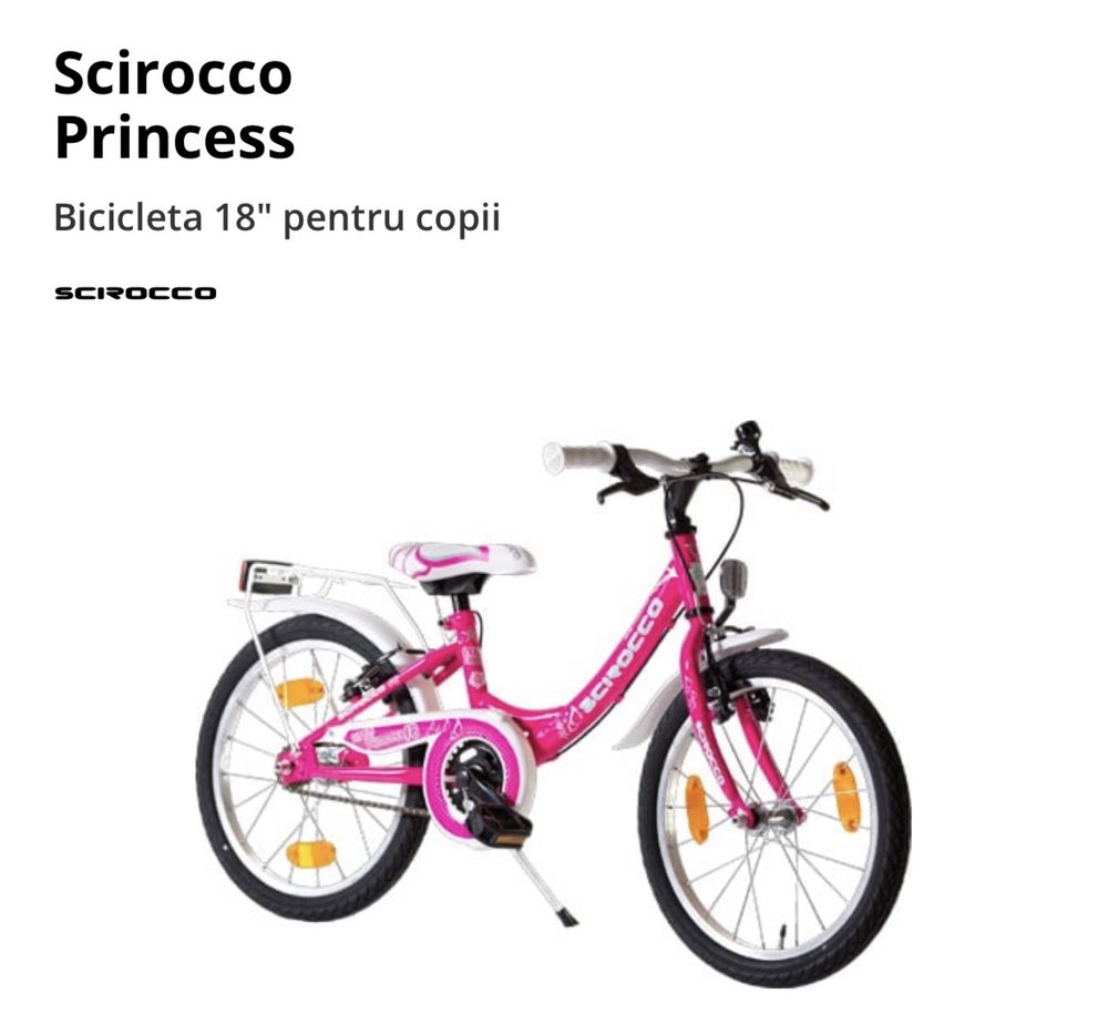 Bicicleta Scirocco Princess 18’