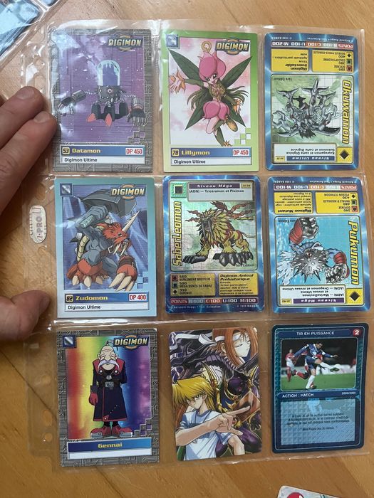 Panini cartonase colectie starfoods toppz slam attax defi foot digimon