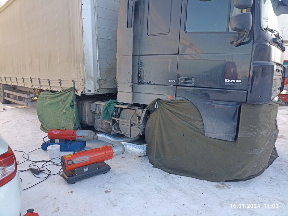 Отогрев фур, спецтехники, авто, прикурка 12/24