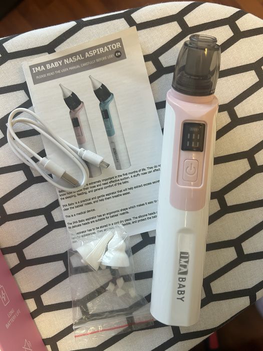 Aspirator nazal electric pentru bebelusi si copii silentios, USB