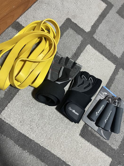 Benzi elastice fitness ,manusi+flexor