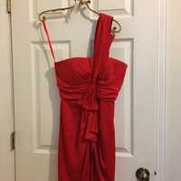 Официална  червена рокля  НОВА 248$ BSBG MAX AZARIA