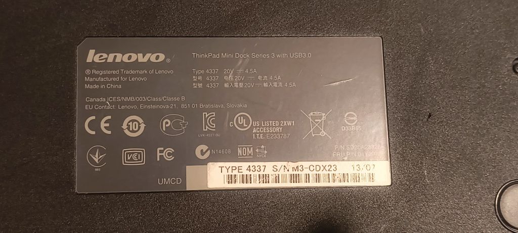 Докинг станция за Lenovo Thinkpad