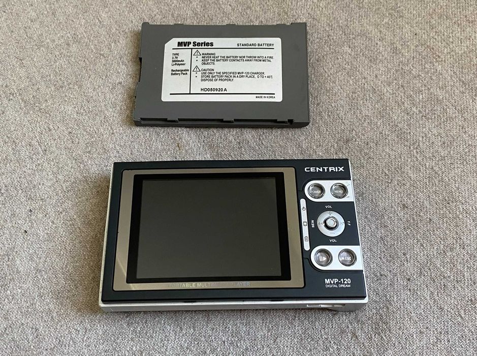 Centrix MVP-120 Portable Multimedia Player – baterie umflată, neprobat