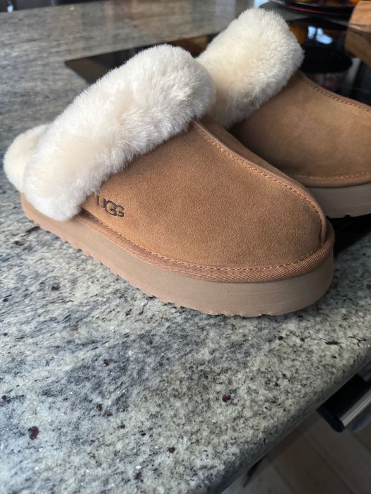 UGG Womens Disquette Slipper Chestnut