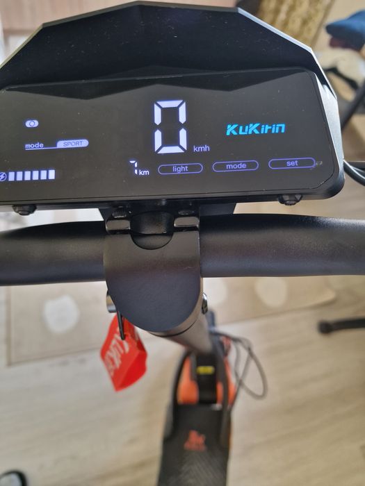 Kugo Kirin - Kukirin G3 50км/ч, 70км пробег, нова. с едно зареждане