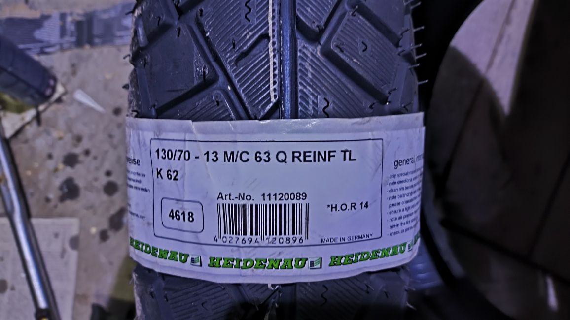 Heidenau K 62   130/70 -13 63Q летни гуми за мотор