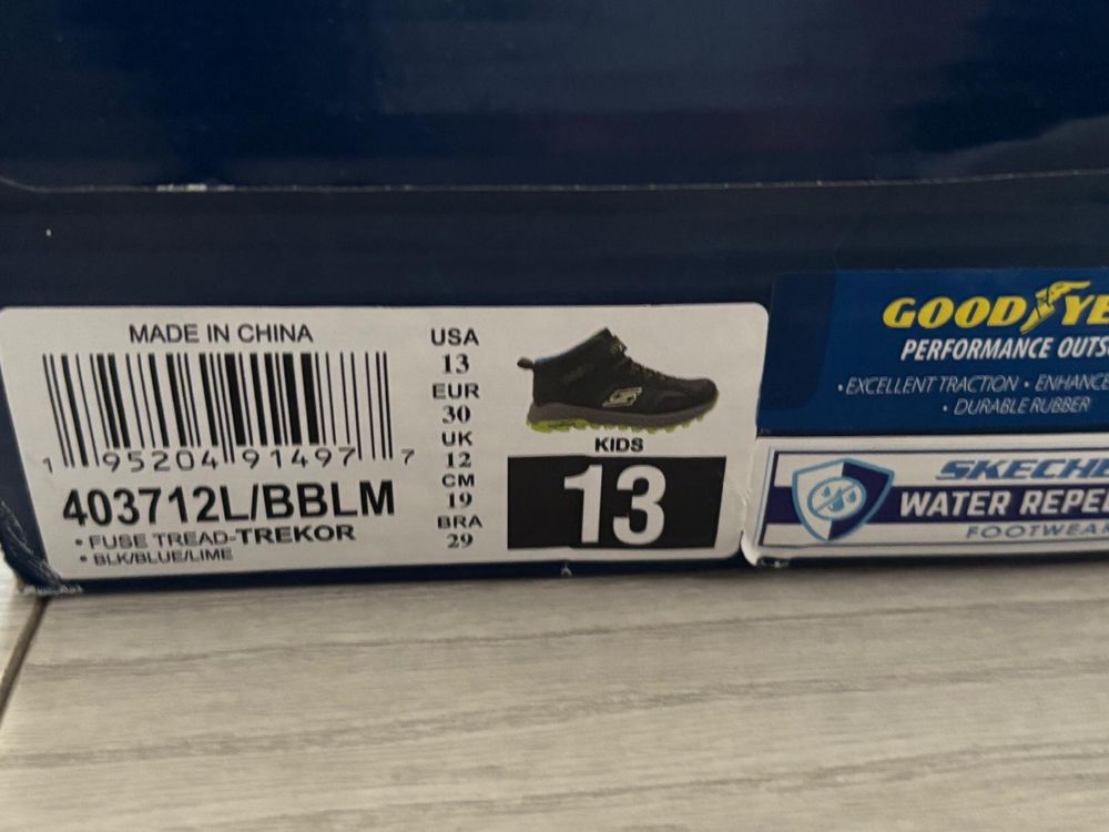 Ghete Skechers albastru copii