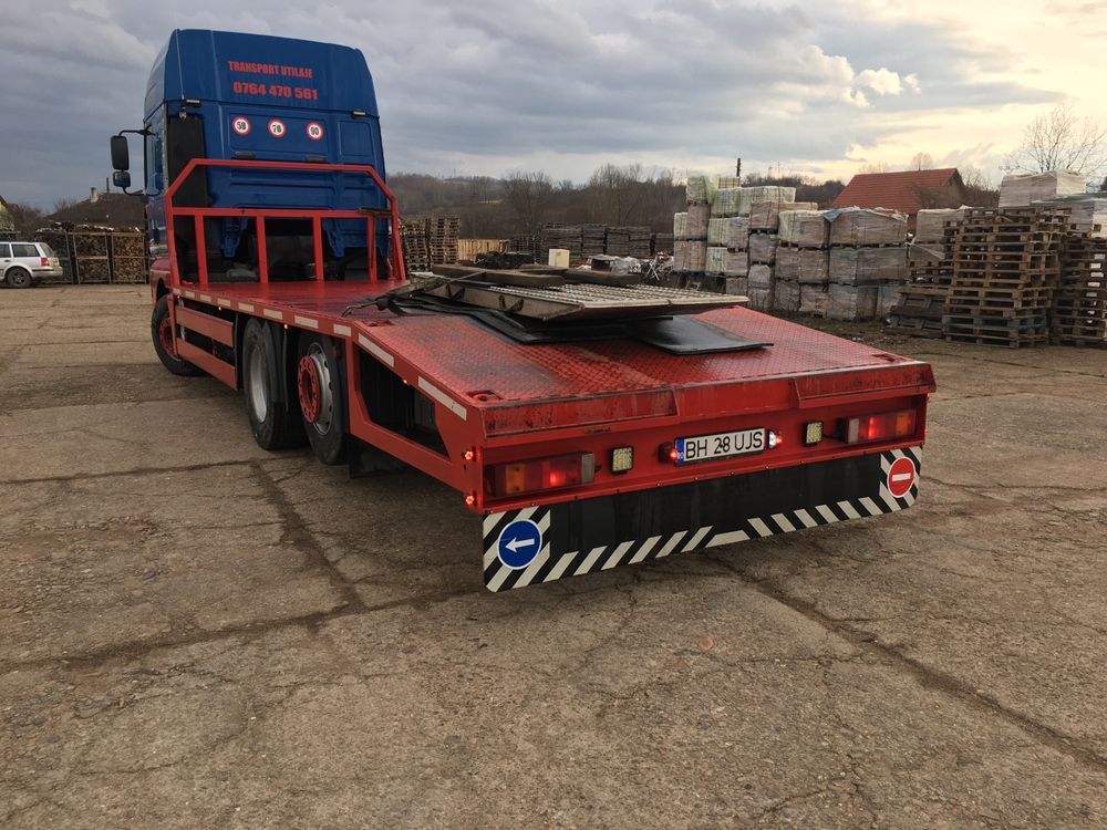 Trailer -platforma Man Tga 410