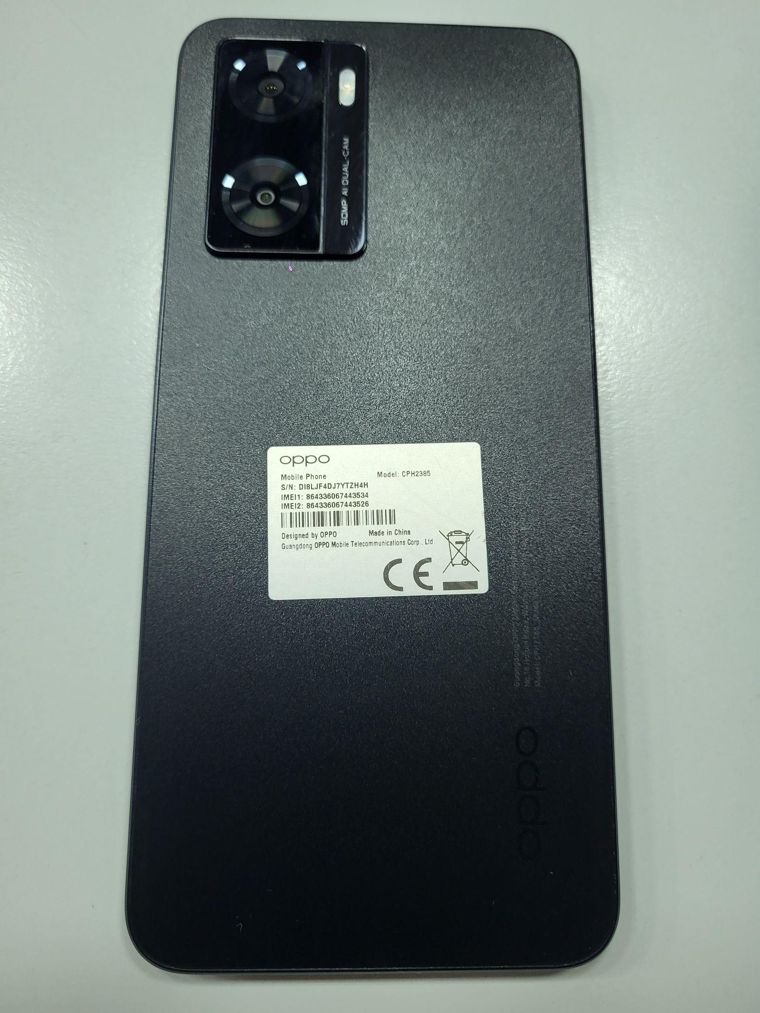 Oppo A57s Black Dual SIm ca Nou Impecabil