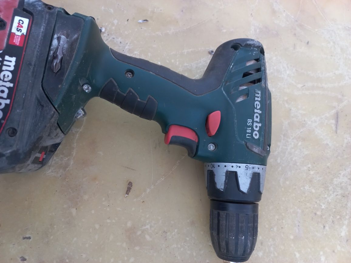 Зарядно и винтоверт METABO SC 30 + батерия 2.0Ah 18v.