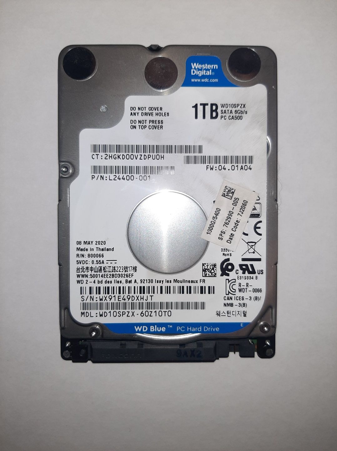 Продам Hdd 2.5" на 1Tb