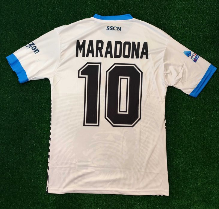 Мъжка тениска фланелка блуза Napoli Maradona emporio armani