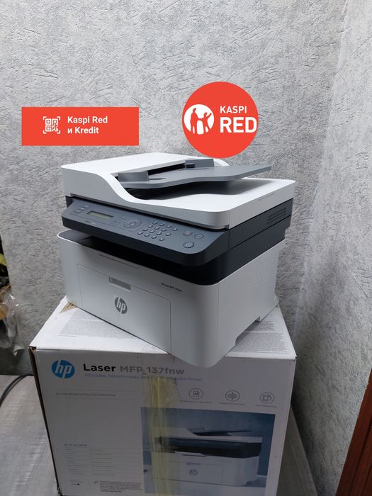 МФУ HP 137fnw MFP
принтер, сканер, копир.