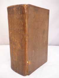 Biblia / biblie veche , 1839 ,  germana , 1200 pagini , coperta piele