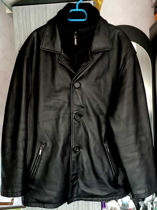 Geacă bărbați de piele naturală marca ,,ENGBERS,, mărimea 50