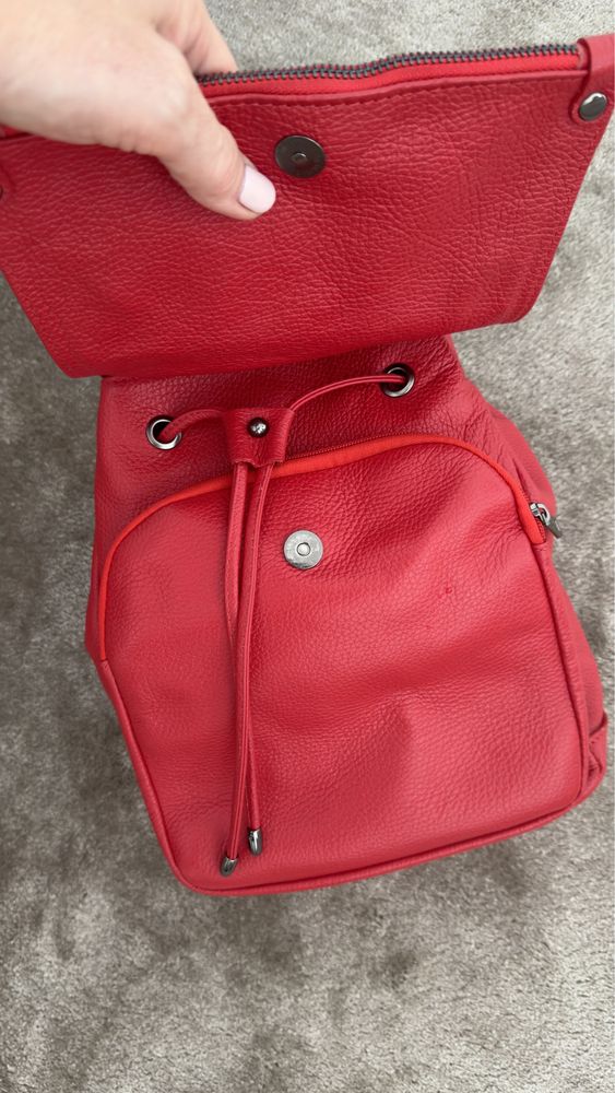 Rucsac din piele