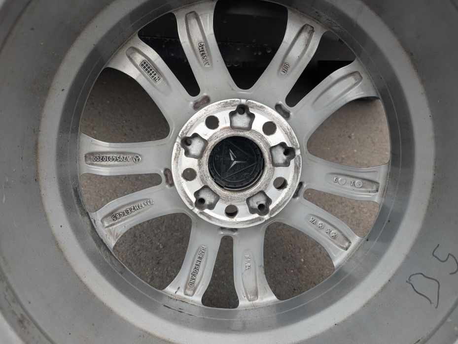 Roti noi 17 iarna Mercedes C class w205 cauciucuri Hankook noi