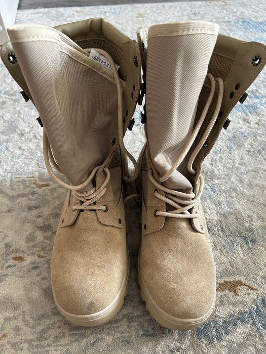 Песочные берцы новые