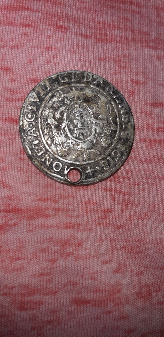 Moneda veche  1 Ort ,  din argint