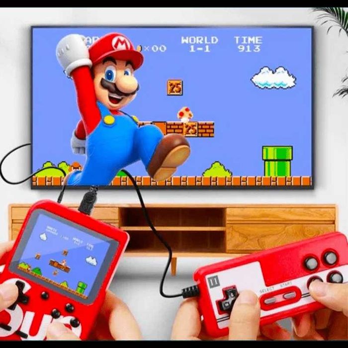 Sup Game Box+джойстик- Преносима Видео игра 400 в 1 тип nintendo