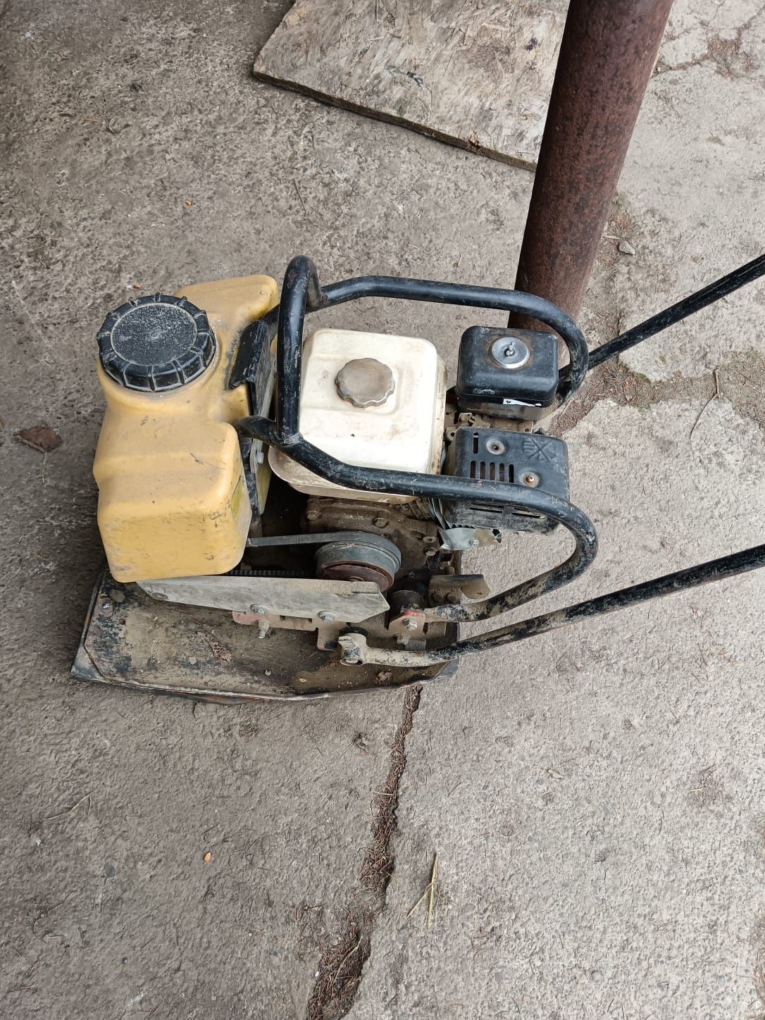 Talpă compactoare, mai compactor, scripete electric, picamr.