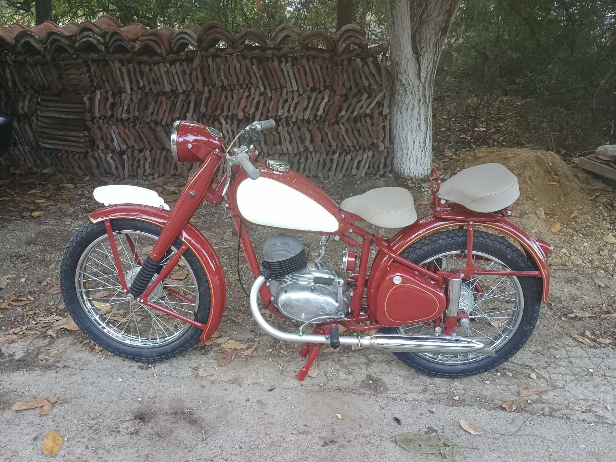 CZ ЧЗ  150 СС Двигател