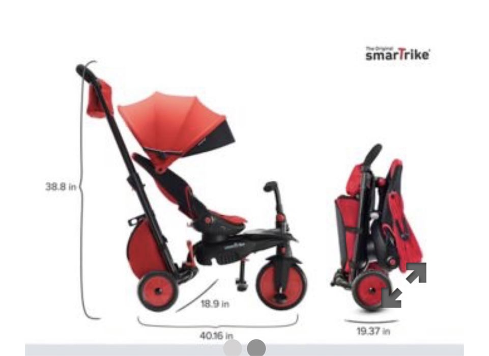 Tricicleta smartrike 8 in 1