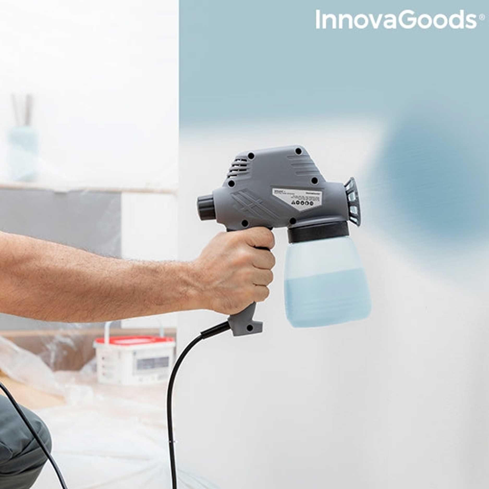 Електрически пистолет за боядисване InnovaGoods, Нов