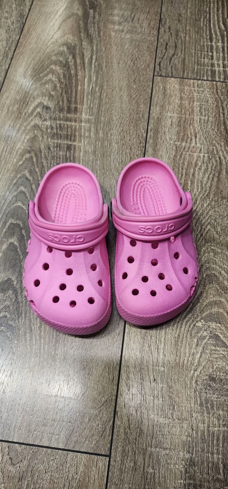 Crocs розови чехли