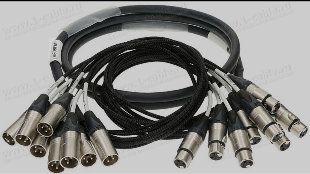 Коса 5 м. 12 каналов Klotz + neutrik