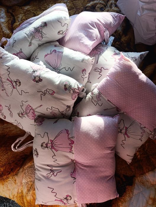 Бортики в кроватку 1000 тг