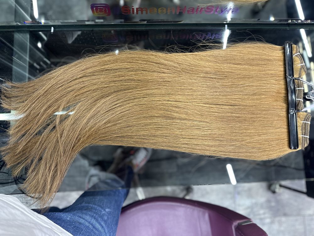 Естествена коса 65 см ТОП КАЧЕСТВО