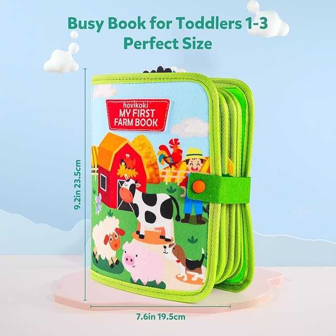 MY FIRST FARM BOOK for kids in english