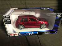 Macheta VW Golf MK IV scara  1/24 Maisto Rosu All Star