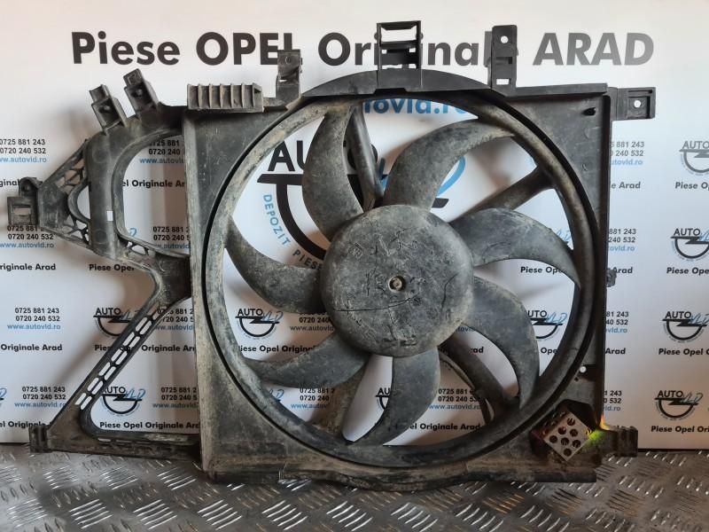 Electroventilator 4 pini racire apa Opel Corsa C 1.4 i; 1.6 i; 1.8 i Z